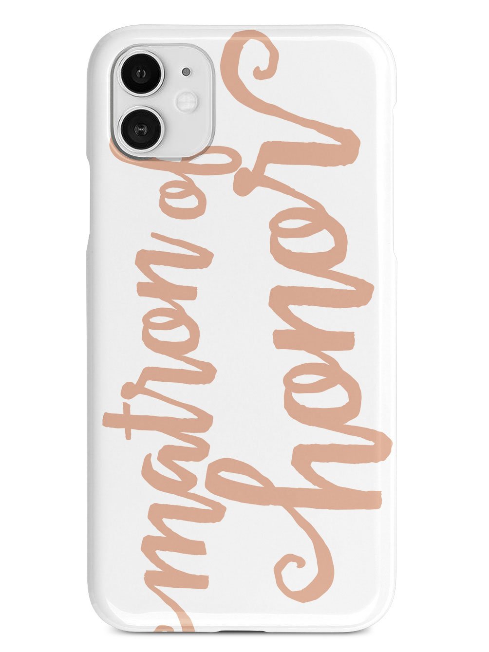 Matron of Honor - Peach Case