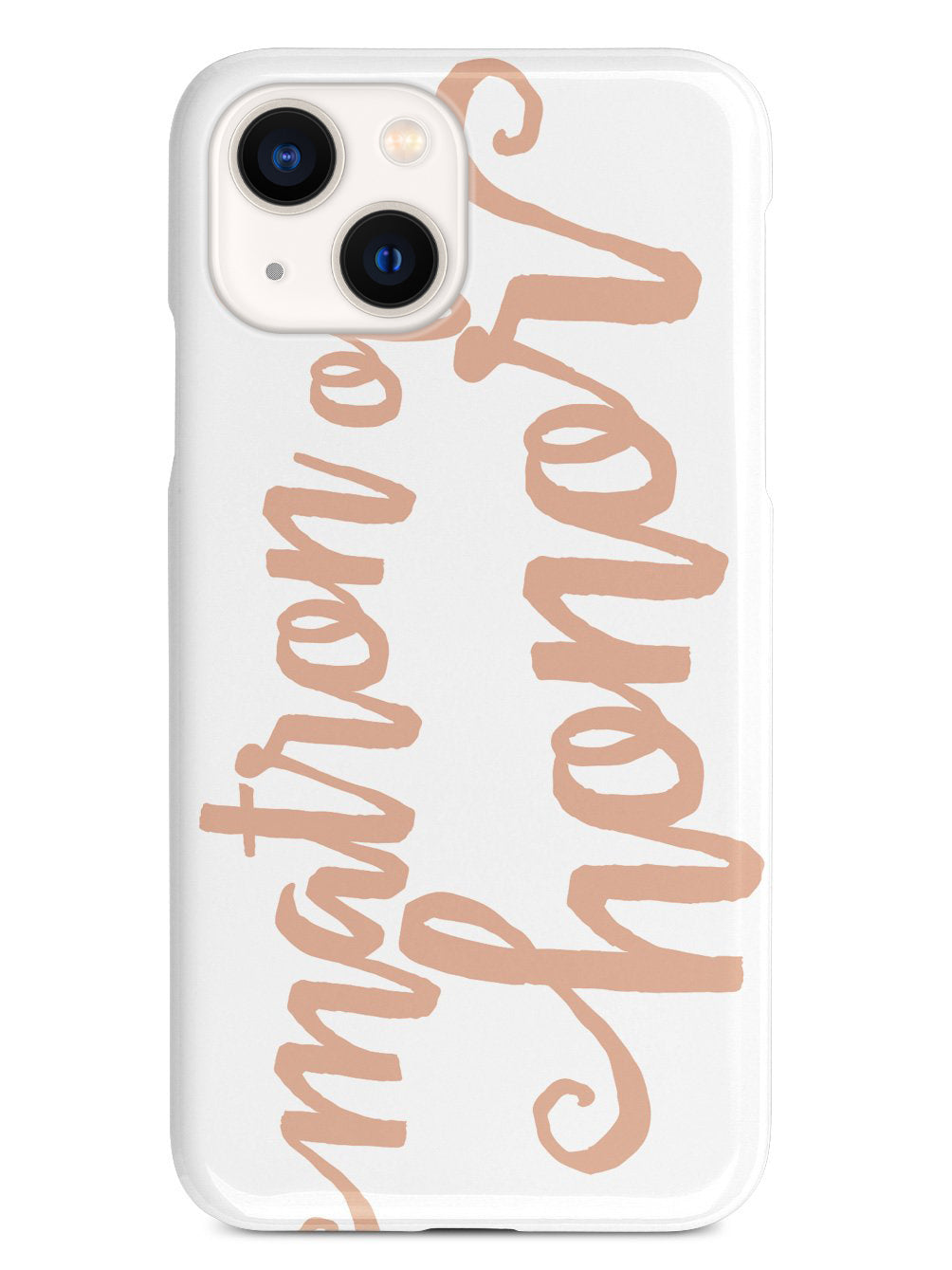 Matron of Honor - Peach Case
