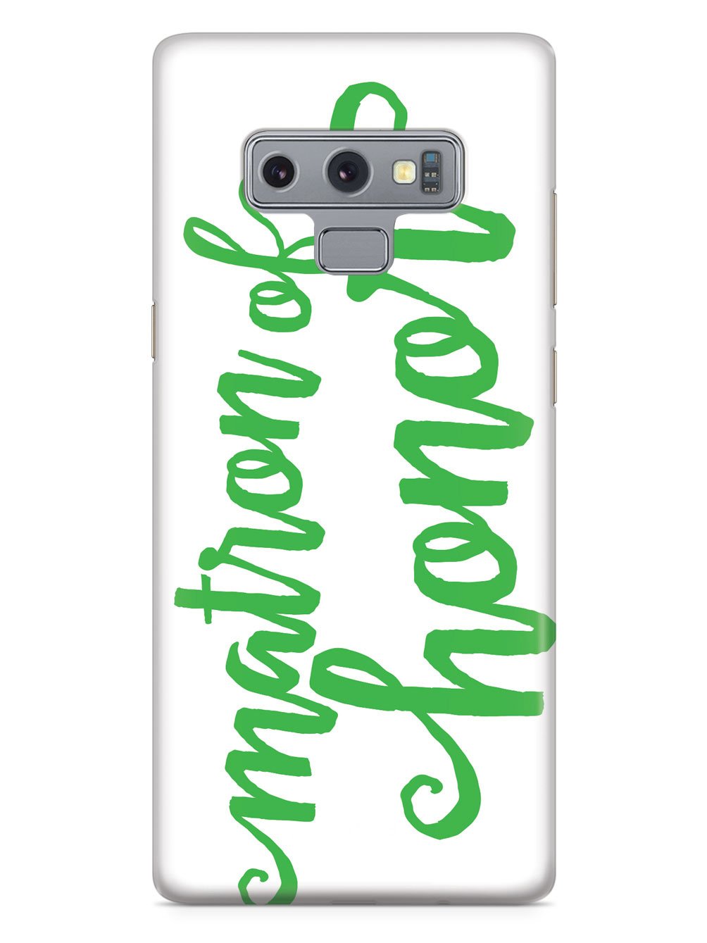 Matron of Honor - Emerald Green Case