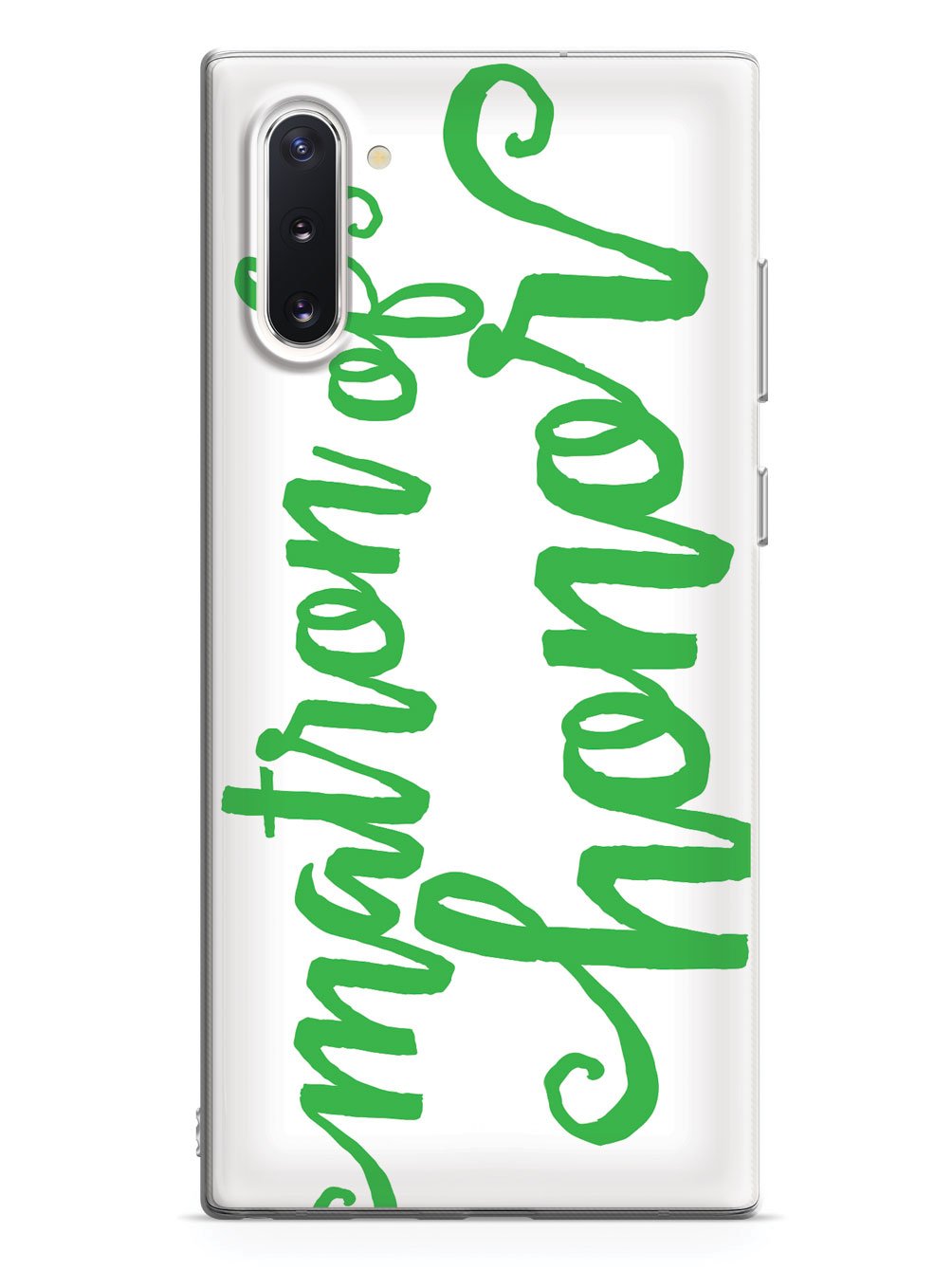 Matron of Honor - Emerald Green Case