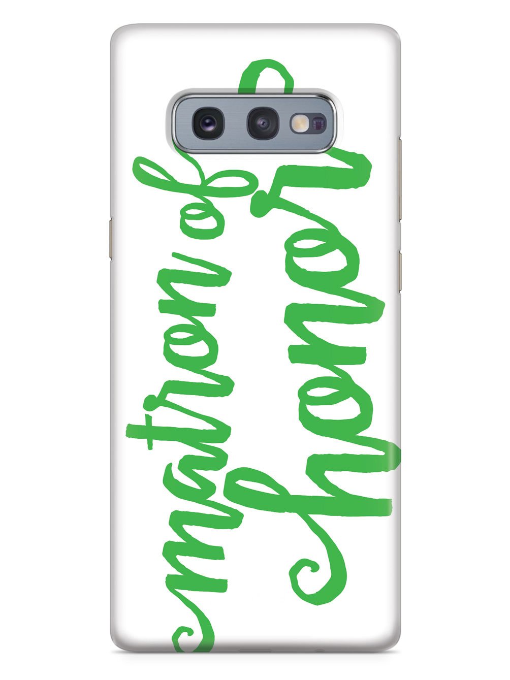 Matron of Honor - Emerald Green Case