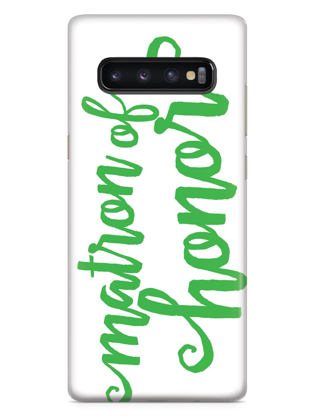 Matron of Honor - Emerald Green Case