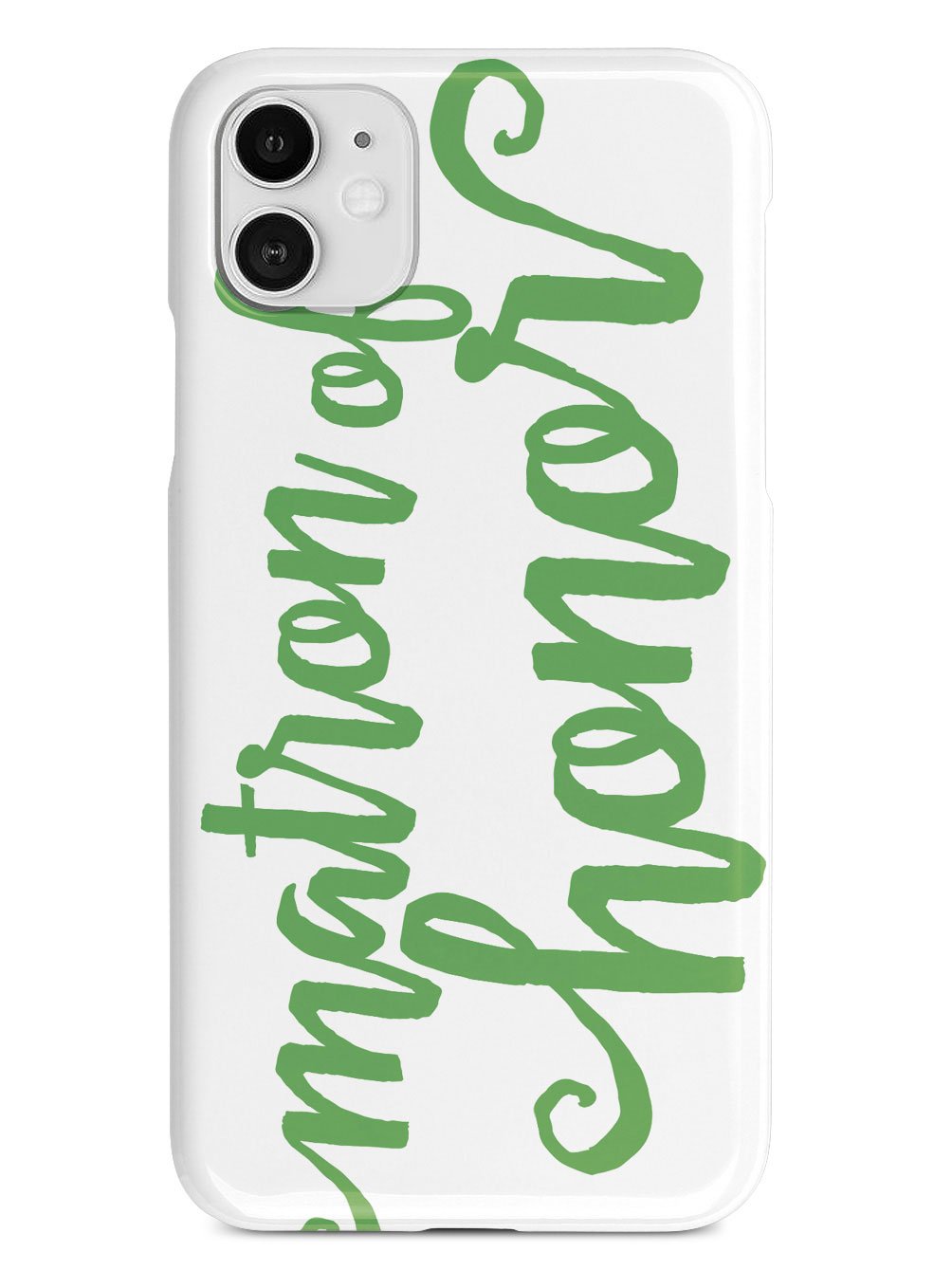 Matron of Honor - Emerald Green Case