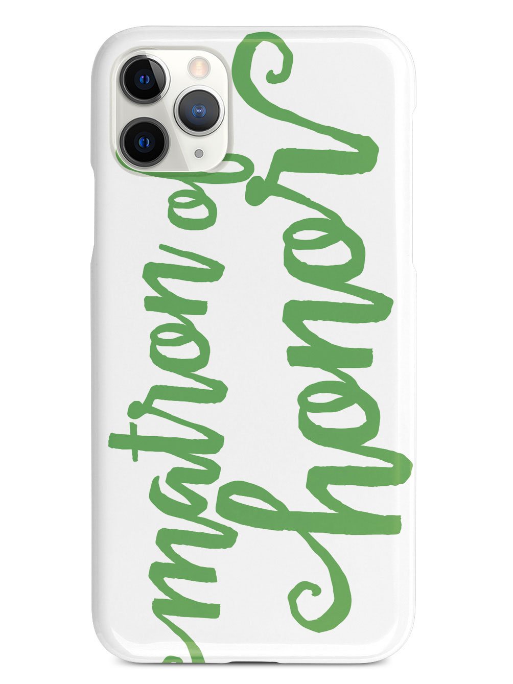 Matron of Honor - Emerald Green Case