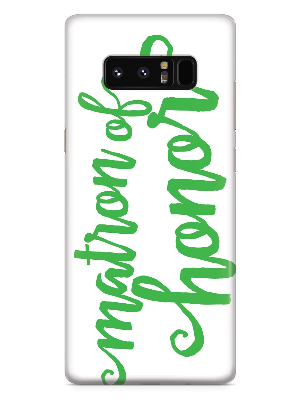 Matron of Honor - Emerald Green Case
