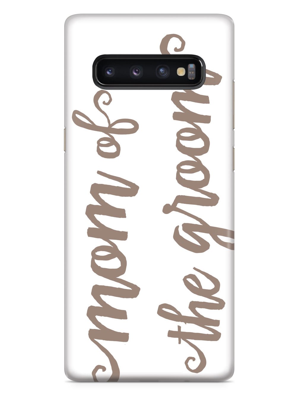 Mom of the Groom - Brown Neutral Case