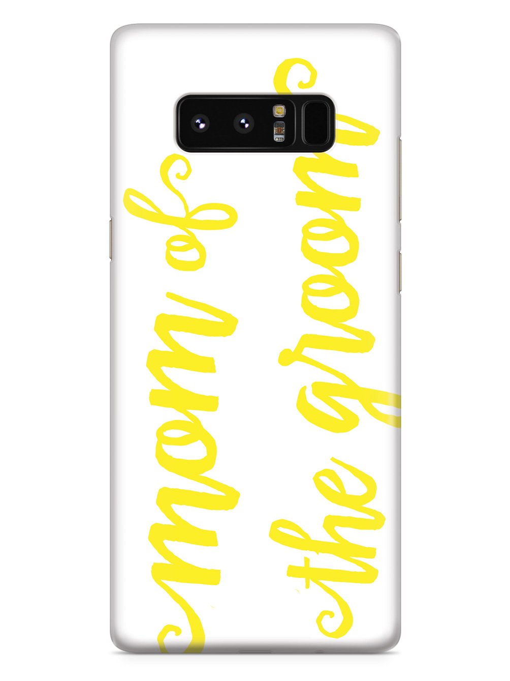 Mom of the Groom - Yellow Case