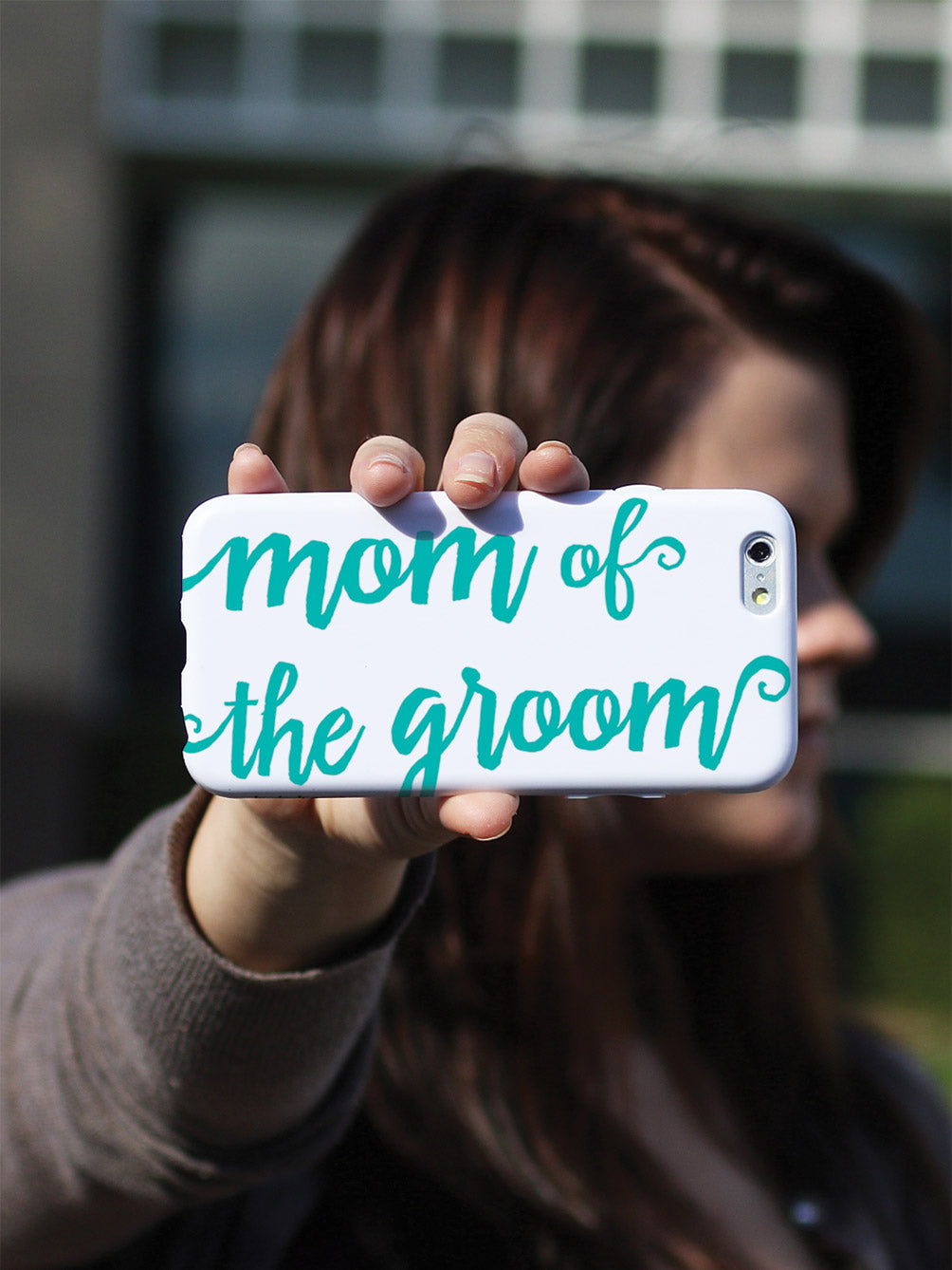 Mom of the Groom - Teal Case