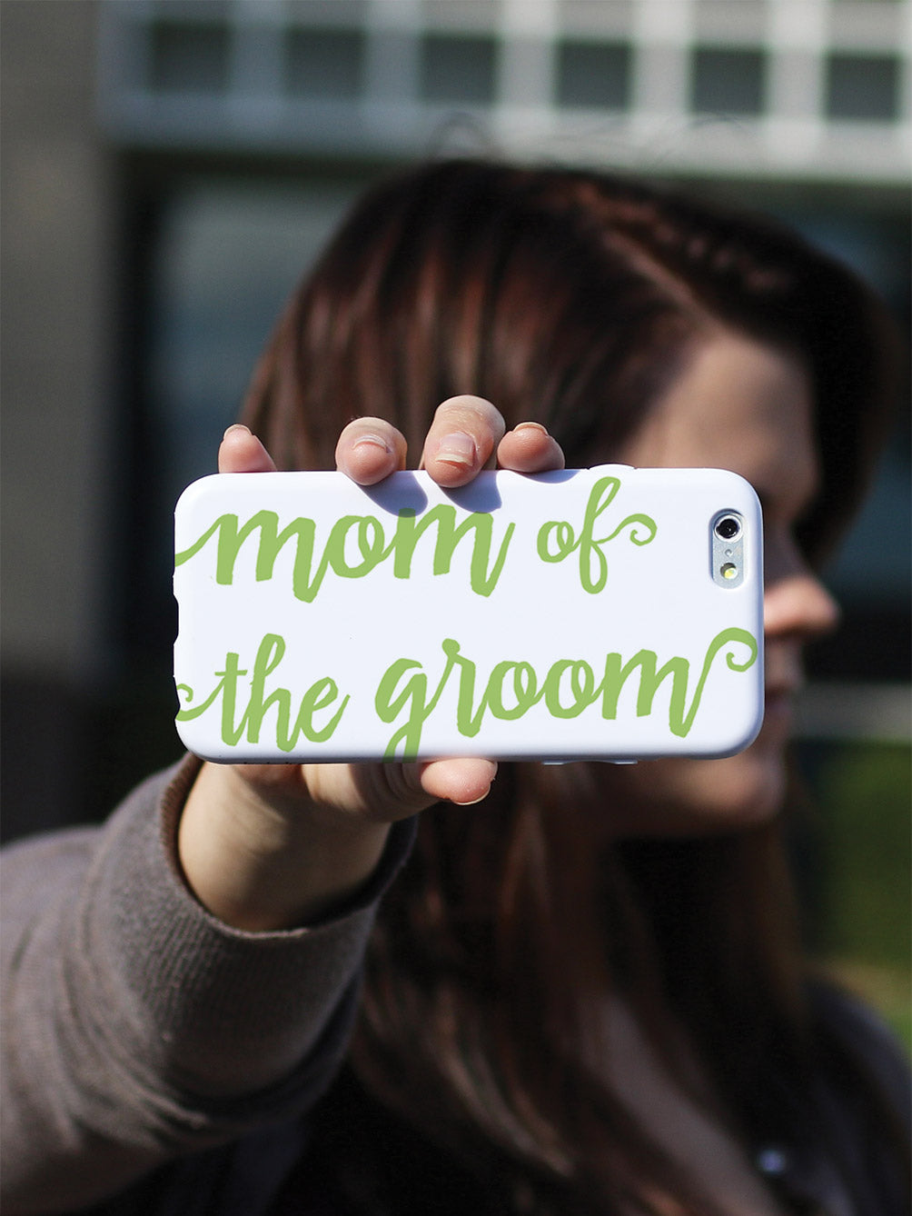 Mom of the Groom - Sage Green Case