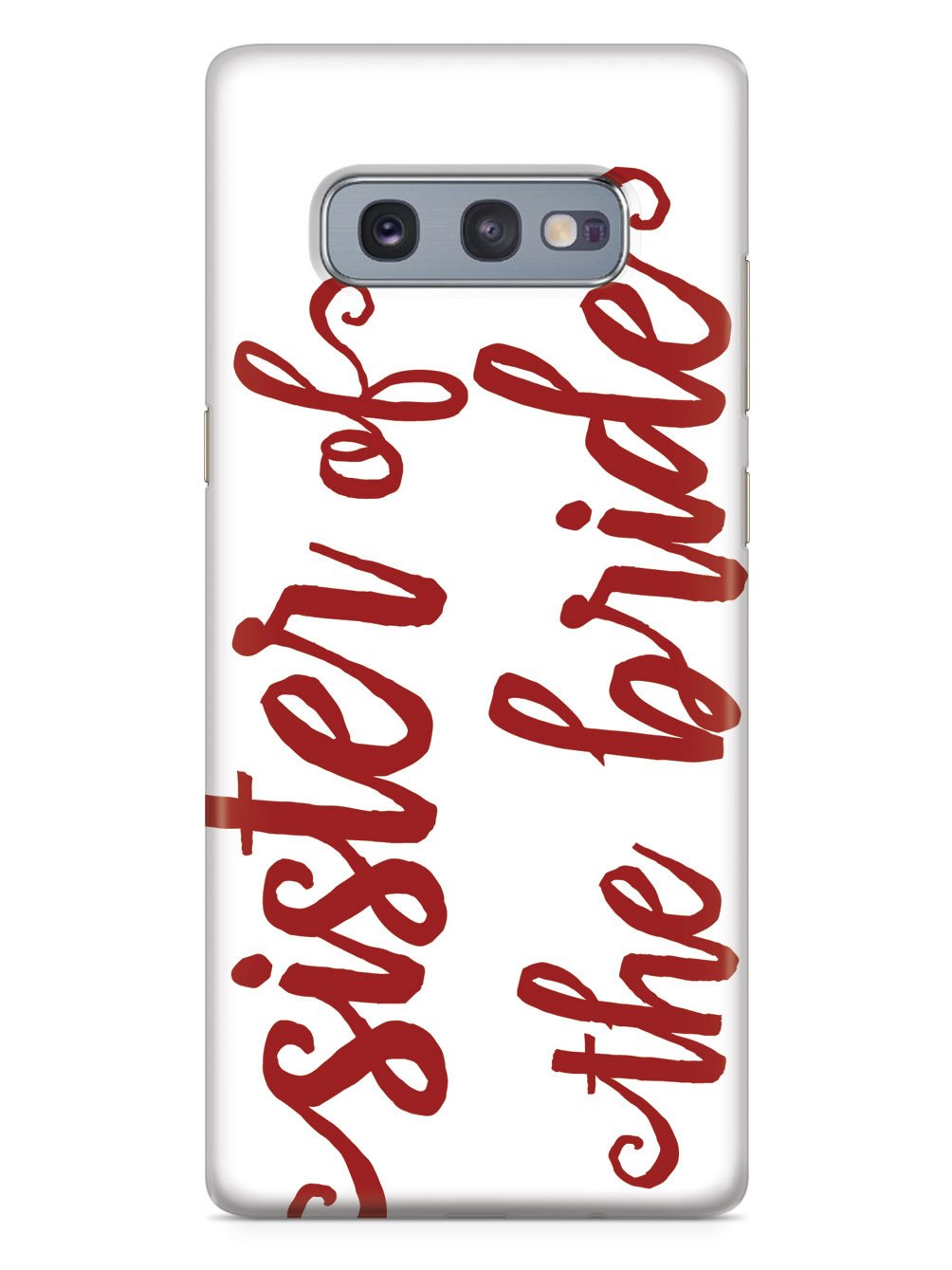 Sister of the Bride - Crimson Red Case
