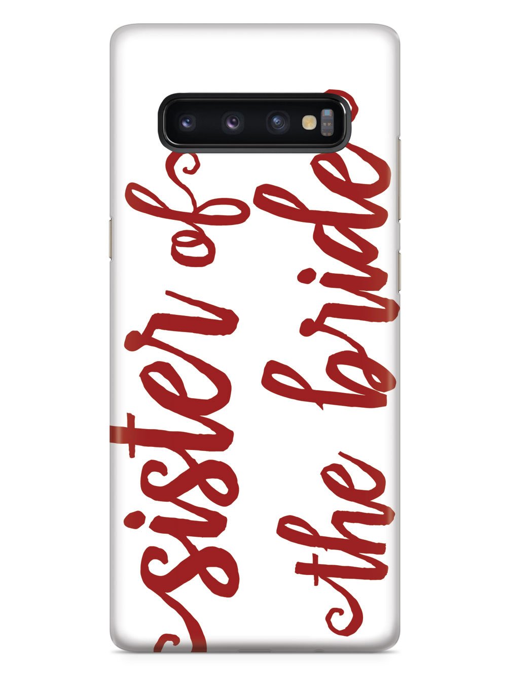 Sister of the Bride - Crimson Red Case