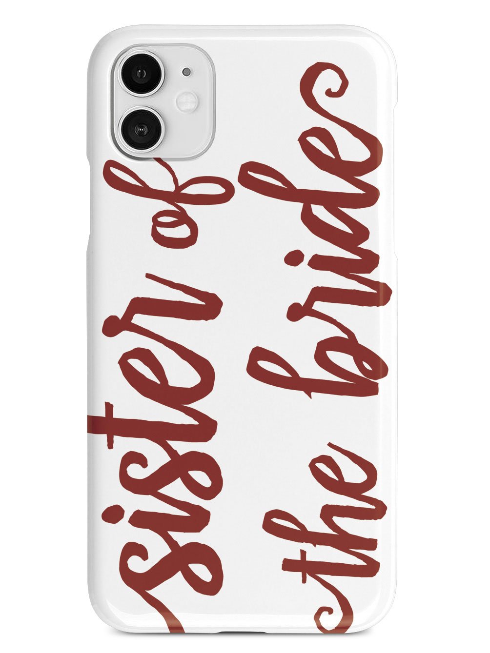 Sister of the Bride - Crimson Red Case