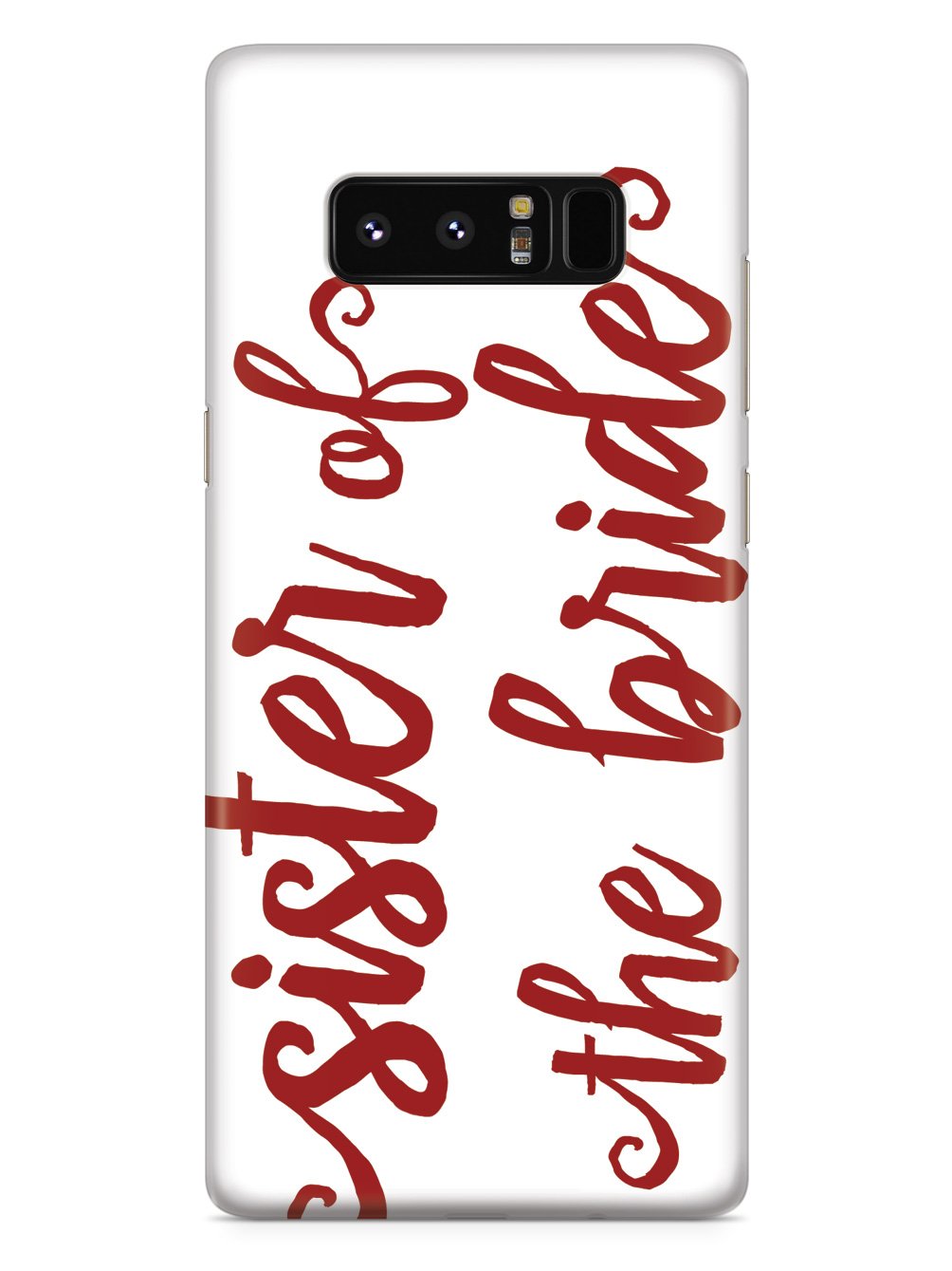 Sister of the Bride - Crimson Red Case