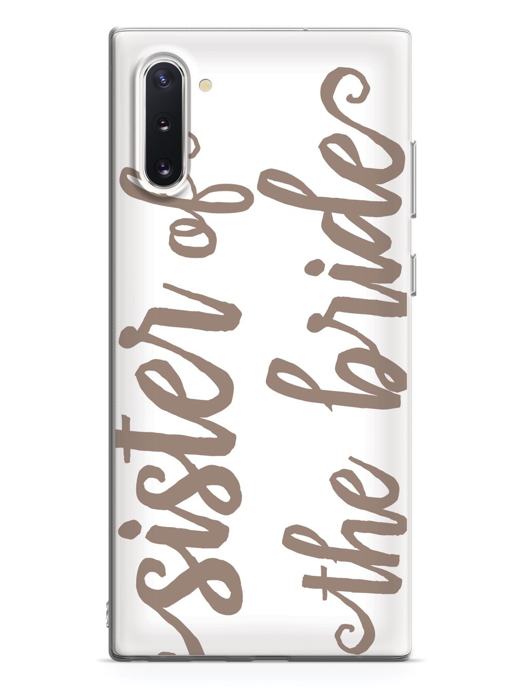 Sister of the Bride - Brown Neutral Case