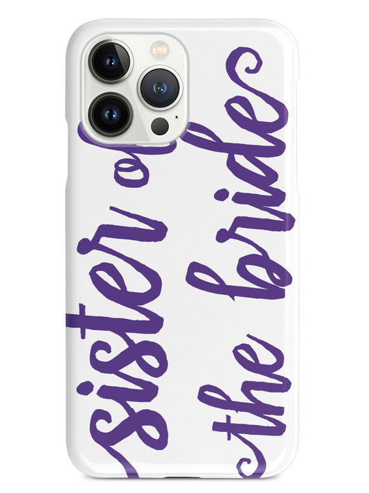 Sister of the Bride - Royal Purple Case