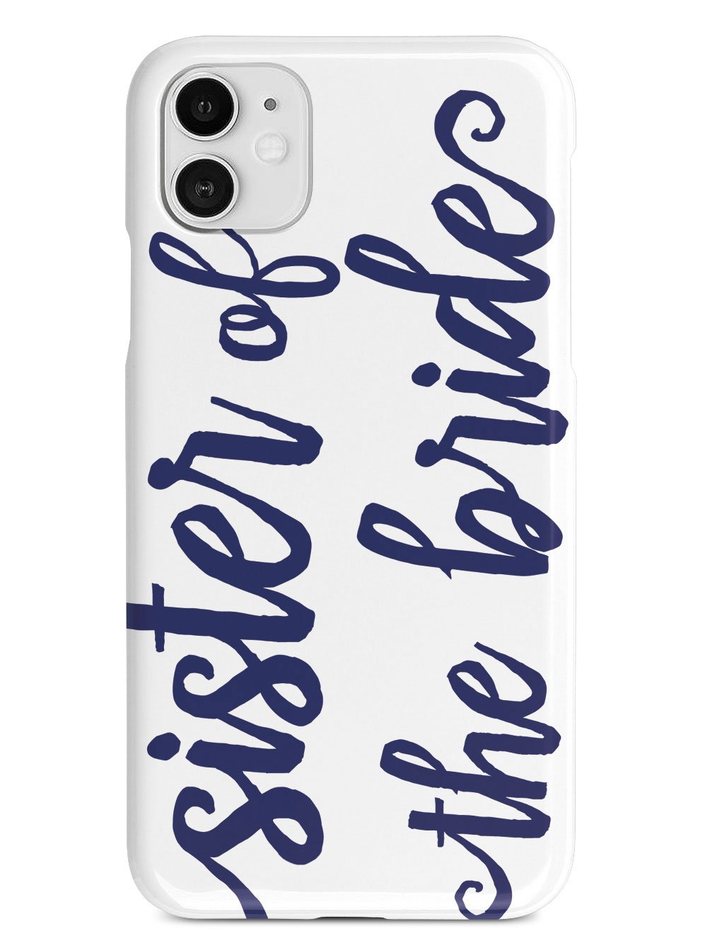 Sister of the Bride - Navy Blue Case