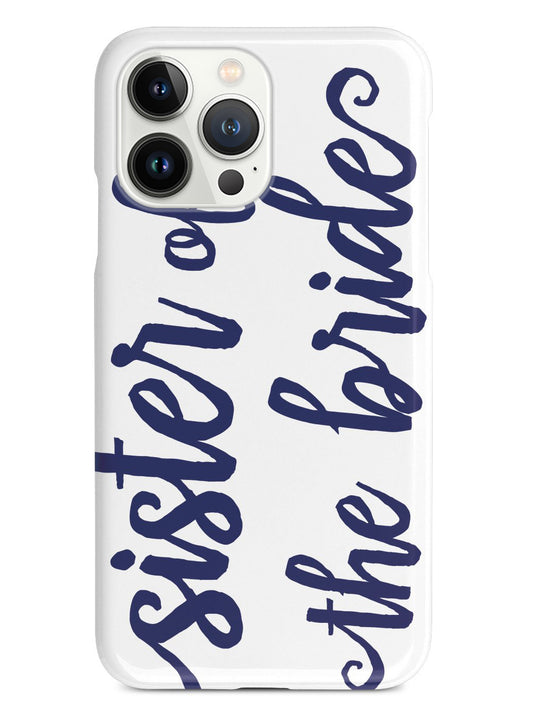 Sister of the Bride - Navy Blue Case