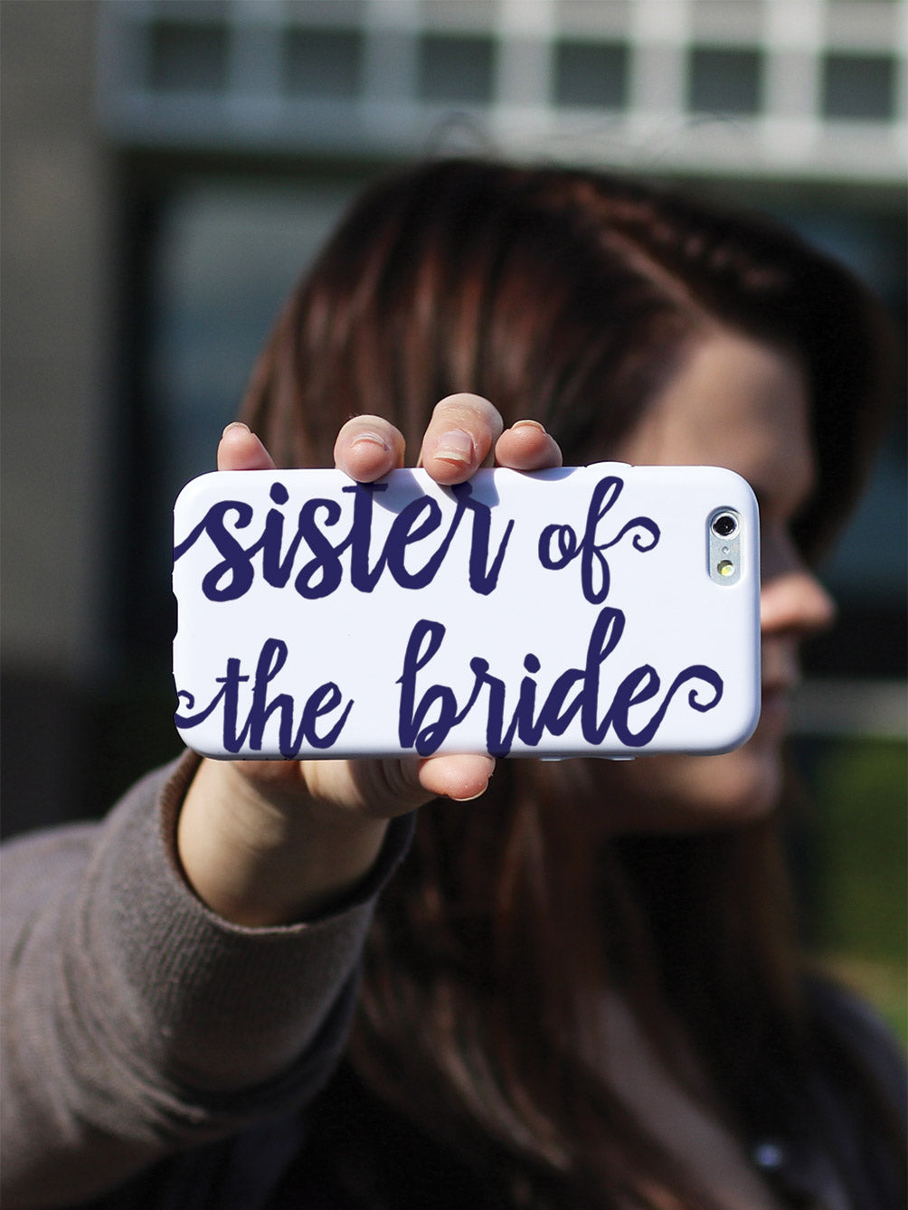 Sister of the Bride - Navy Blue Case
