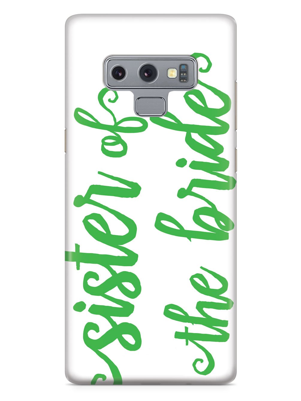 Sister of the Bride - Emerald Green Case