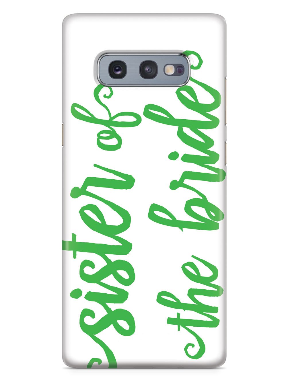 Sister of the Bride - Emerald Green Case
