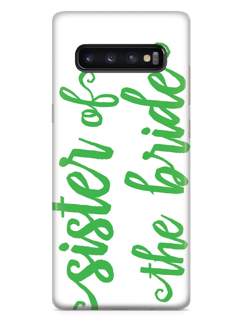 Sister of the Bride - Emerald Green Case