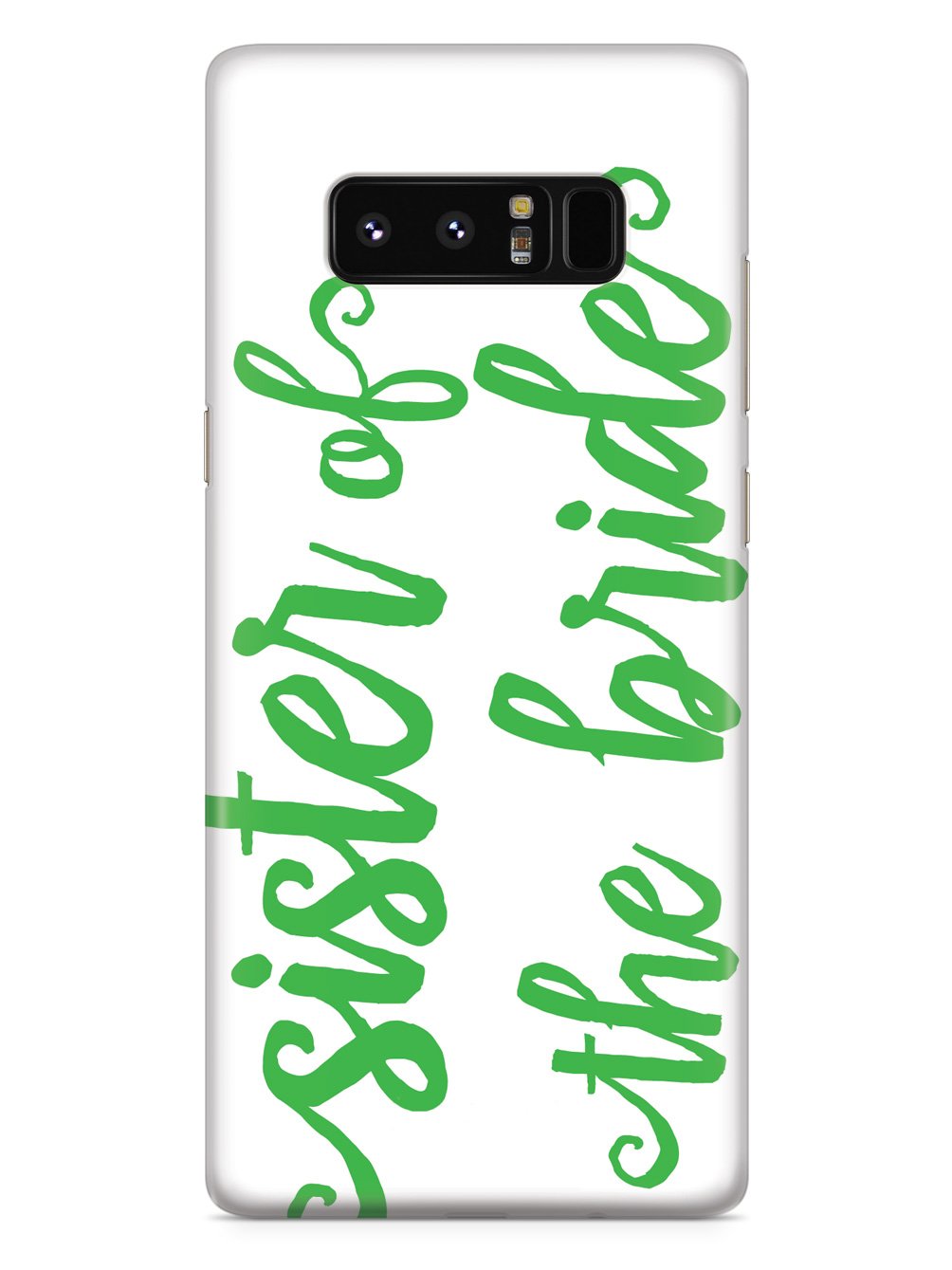 Sister of the Bride - Emerald Green Case