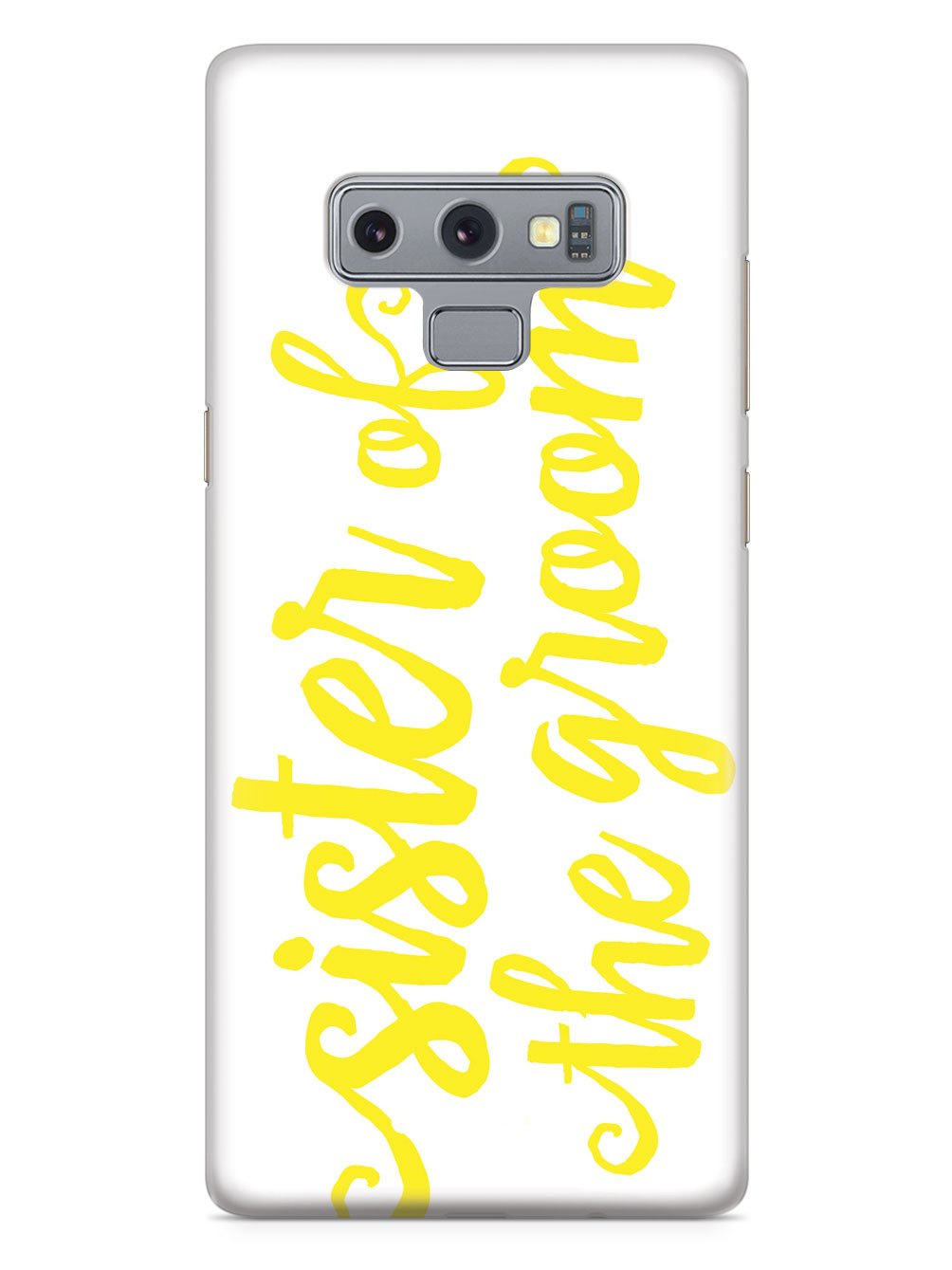 Sister of the Groom - Yellow Case