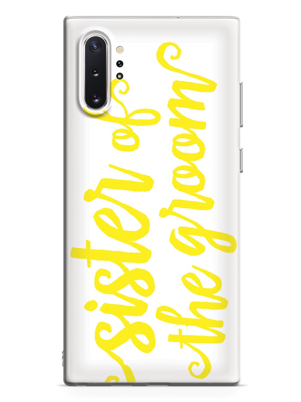 Sister of the Groom - Yellow Case