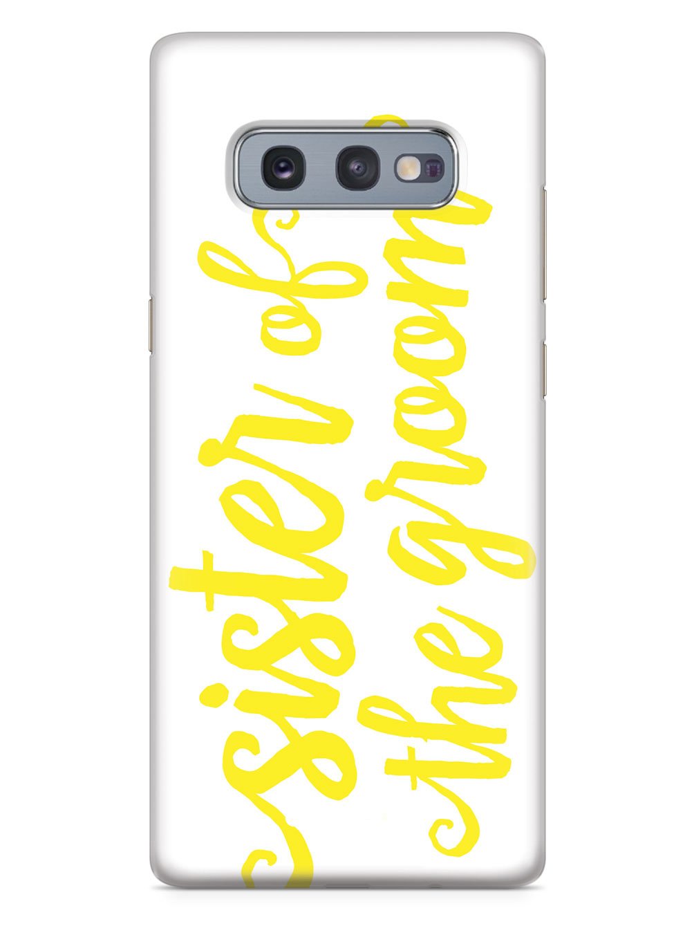Sister of the Groom - Yellow Case