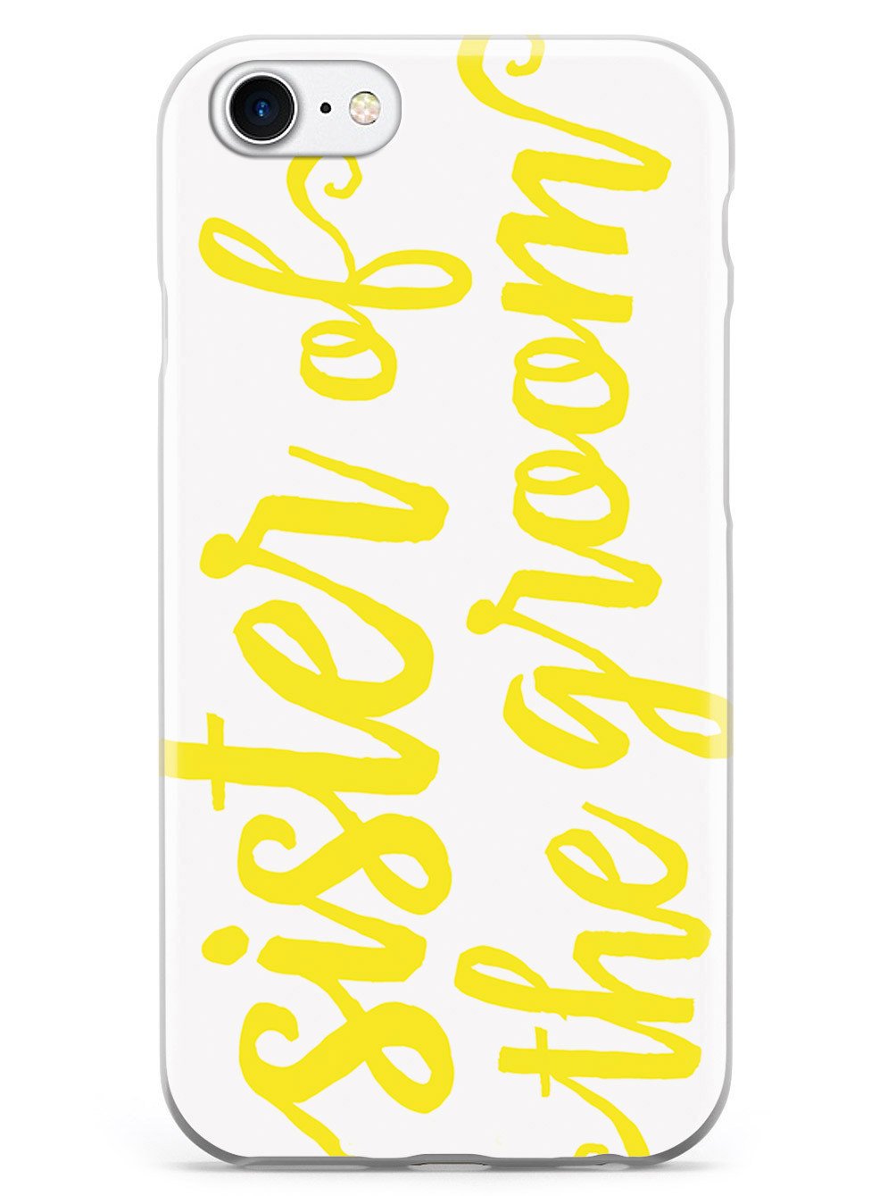 Sister of the Groom - Yellow Case