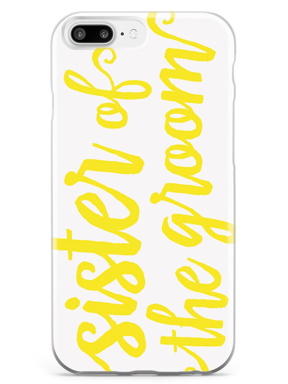 Sister of the Groom - Yellow Case