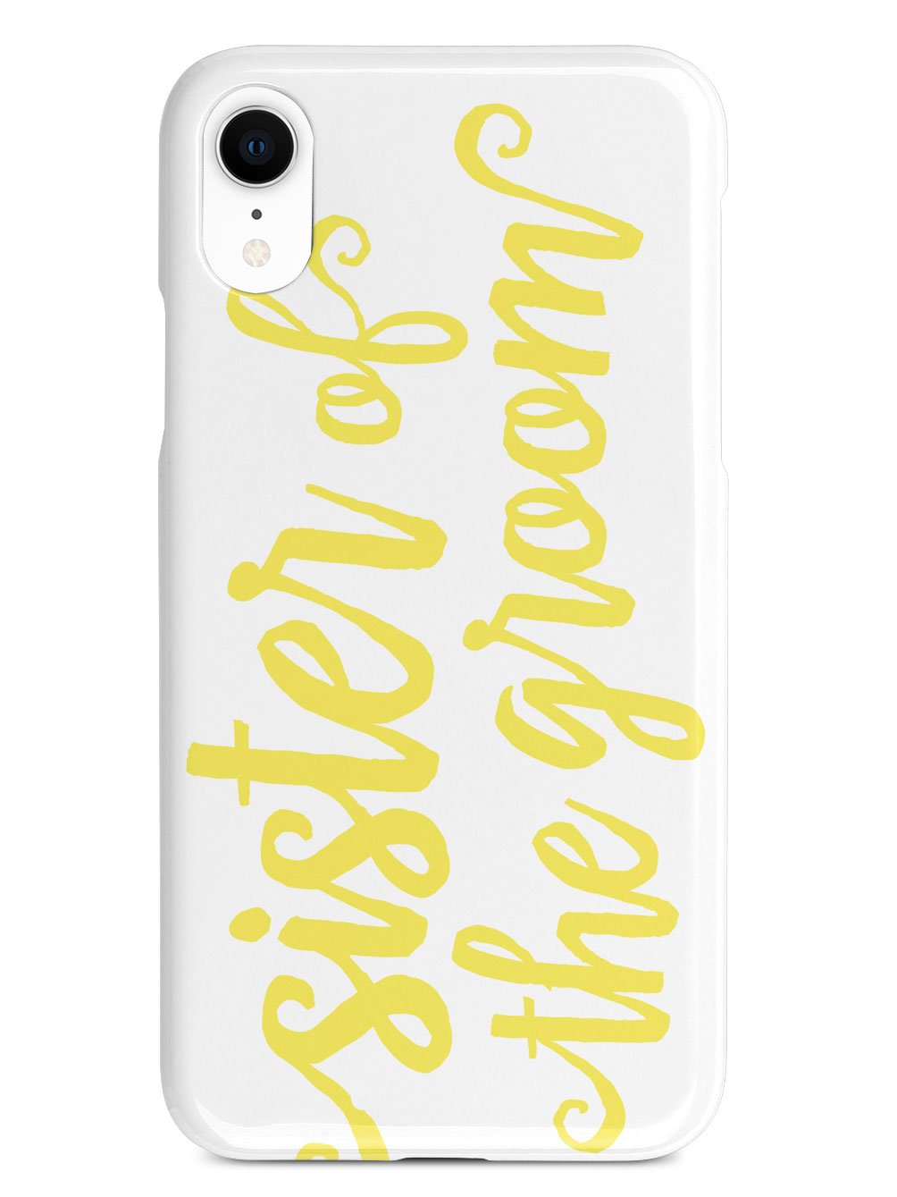 Sister of the Groom - Yellow Case