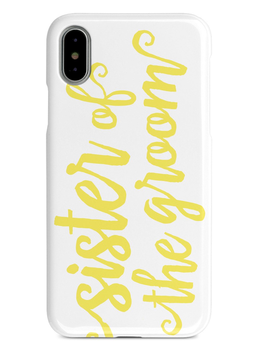 Sister of the Groom - Yellow Case
