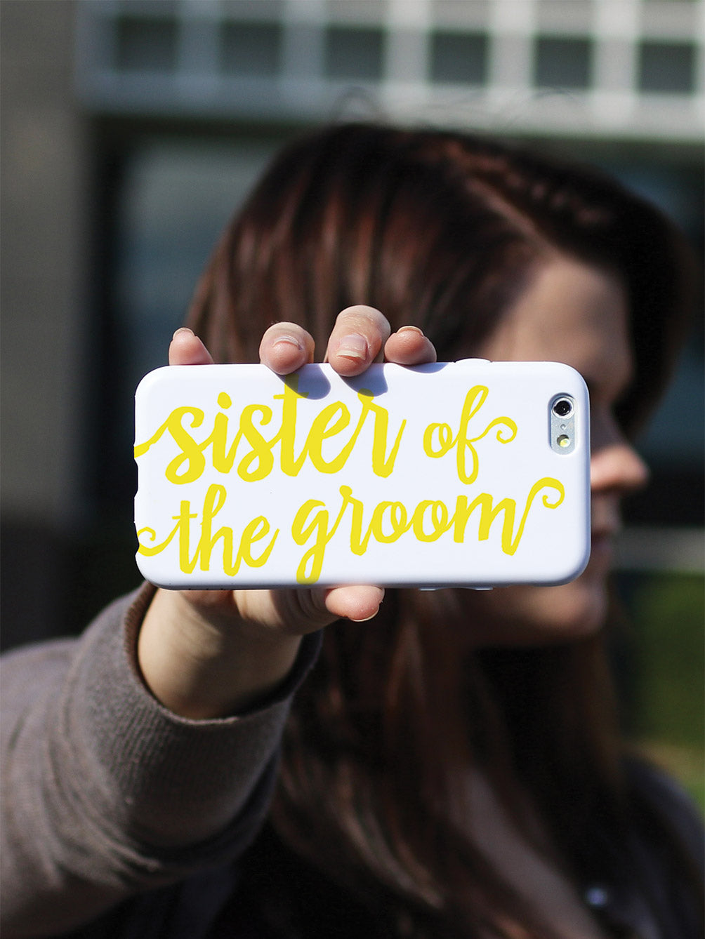 Sister of the Groom - Yellow Case