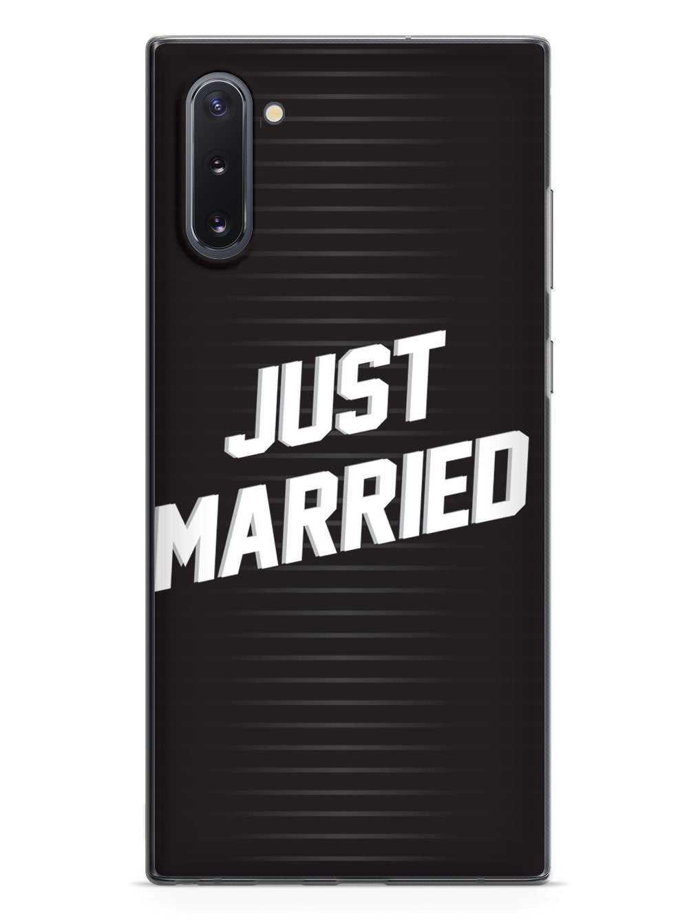 Just Married - Stripes Case
