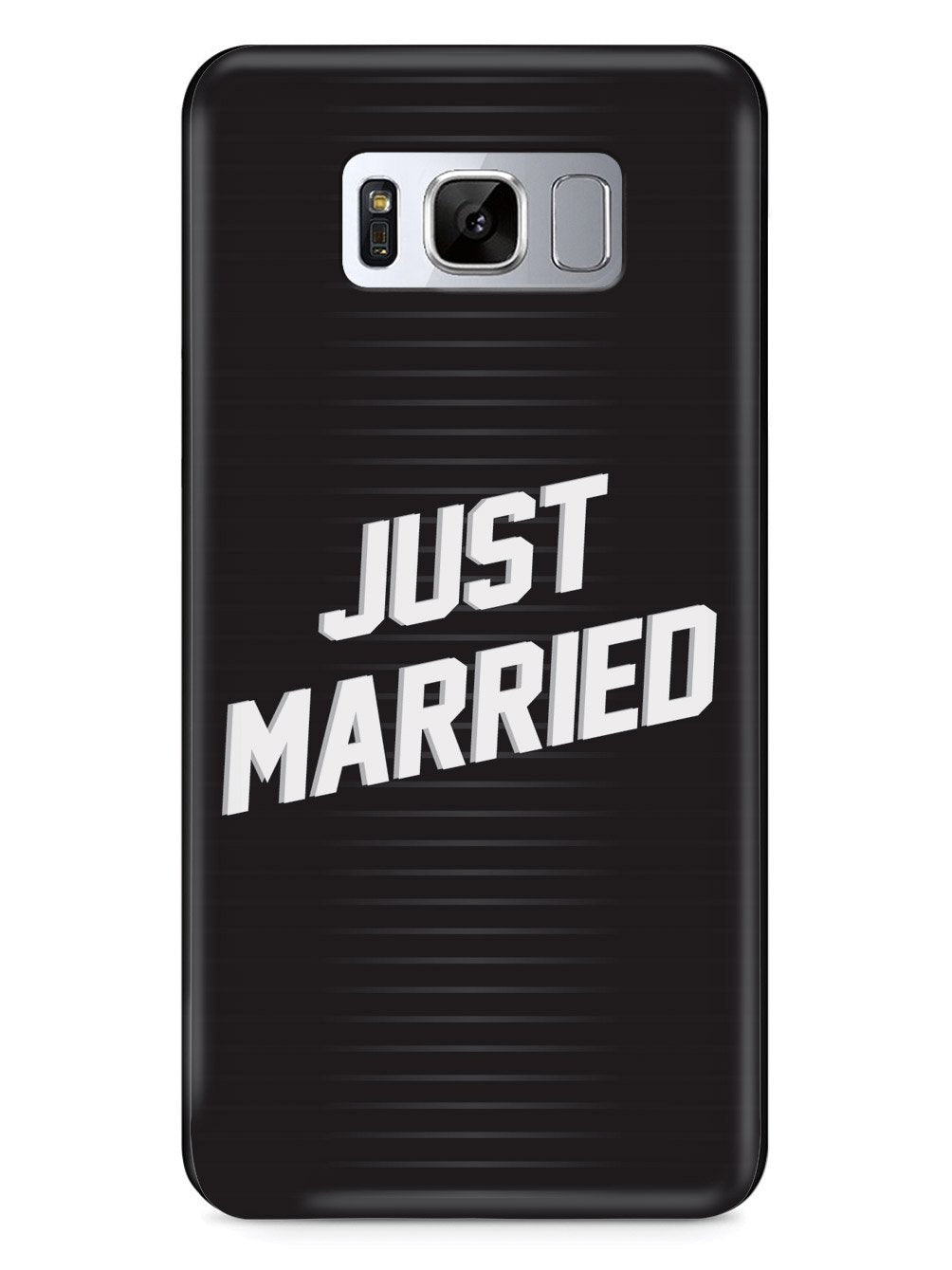 Just Married - Stripes Case