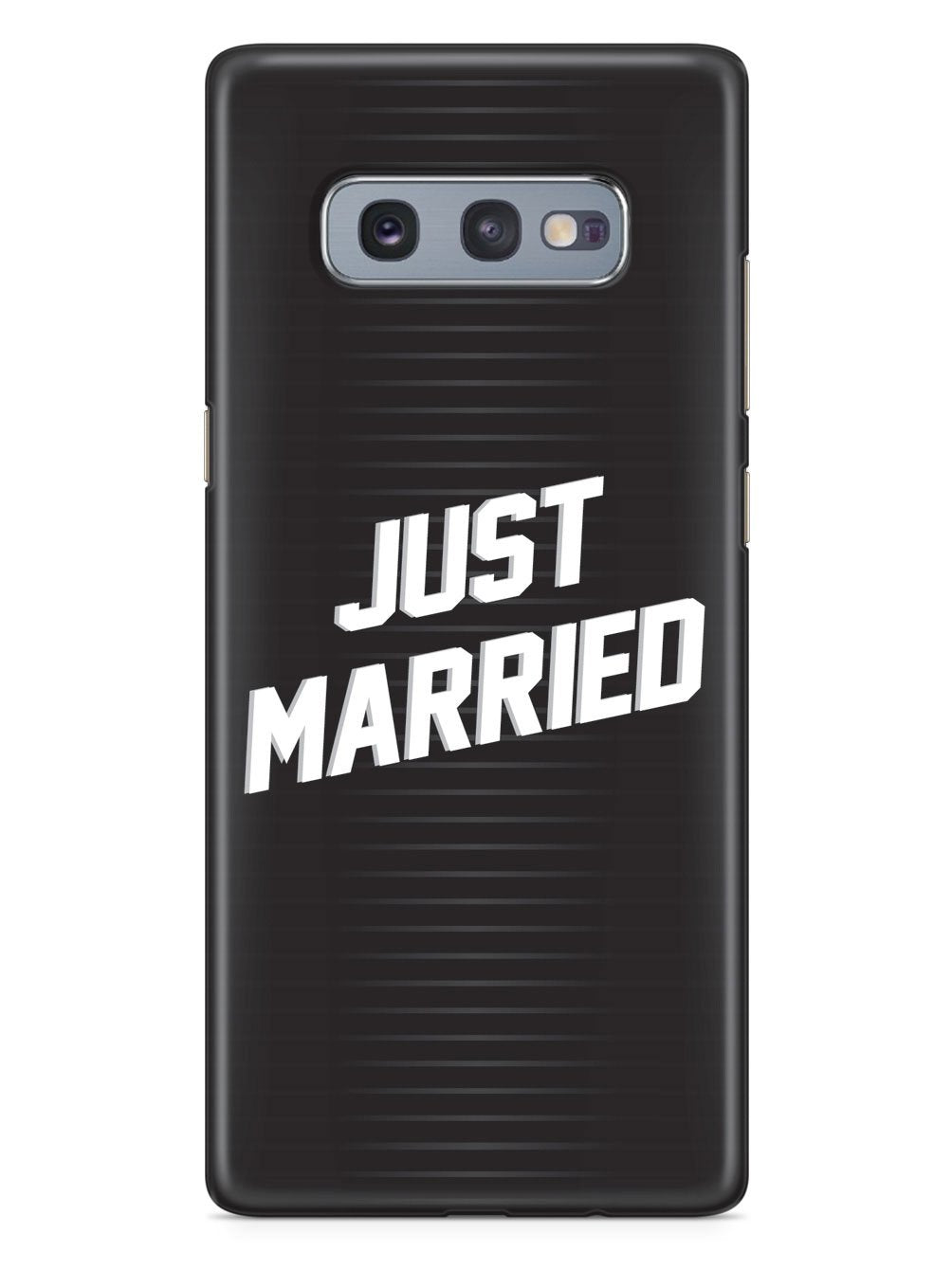 Just Married - Stripes Case