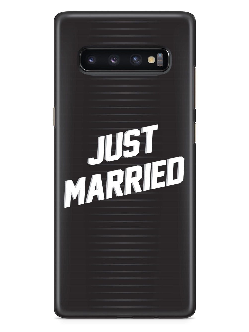 Just Married - Stripes Case