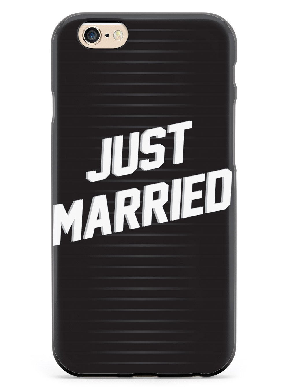 Just Married - Stripes Case