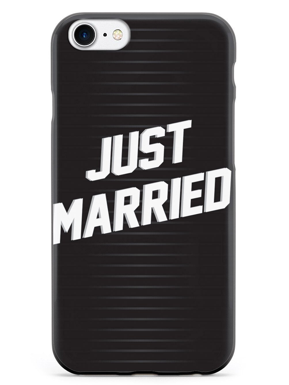 Just Married - Stripes Case