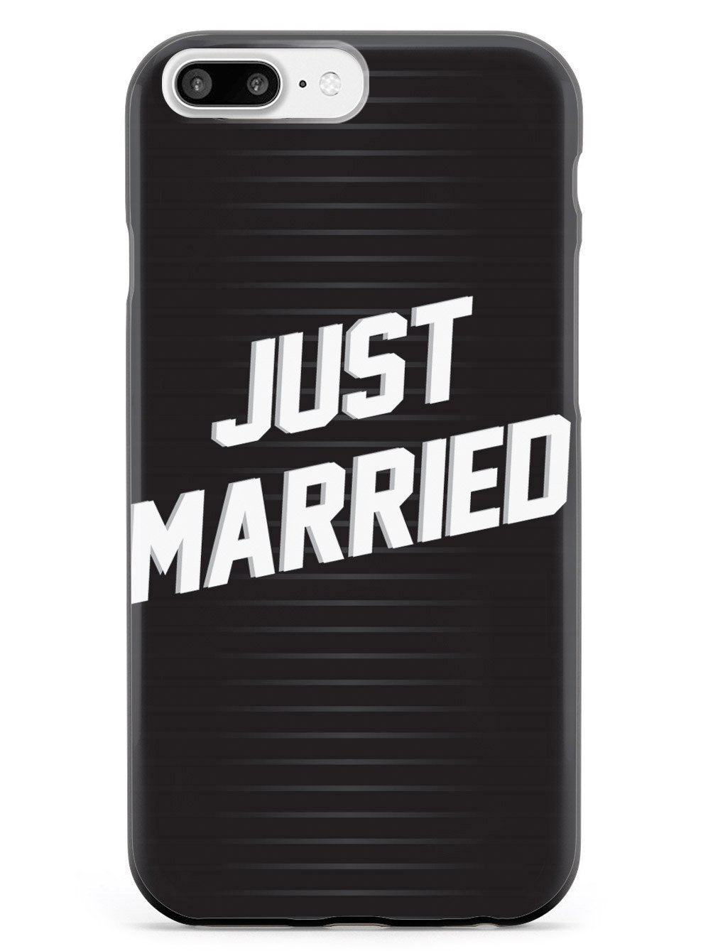Just Married - Stripes Case
