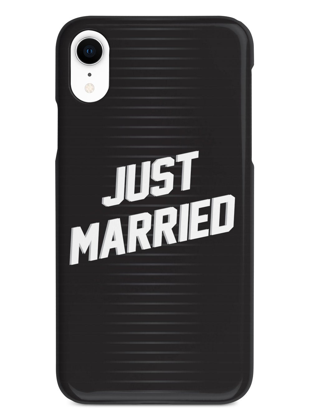 Just Married - Stripes Case