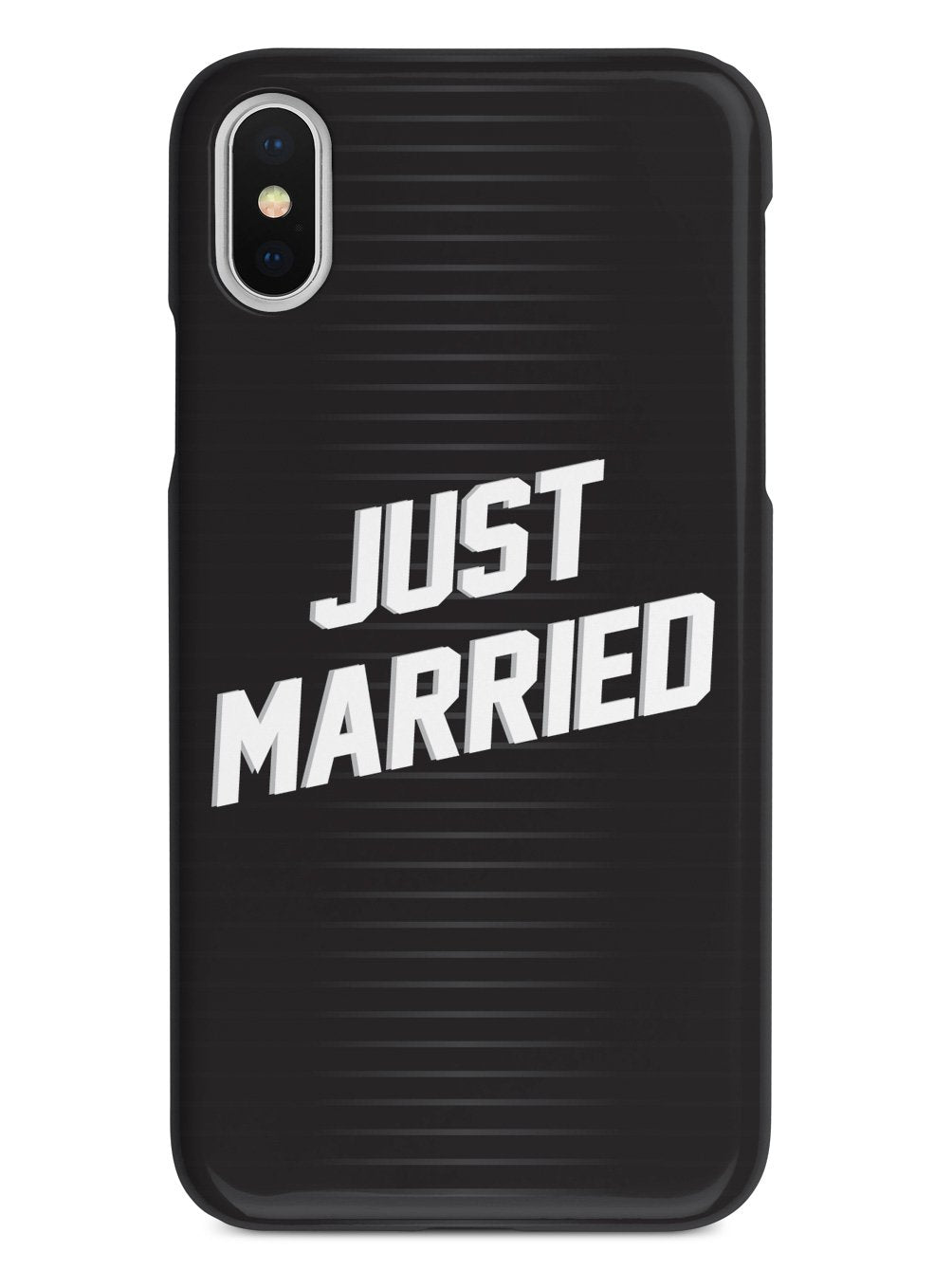 Just Married - Stripes Case