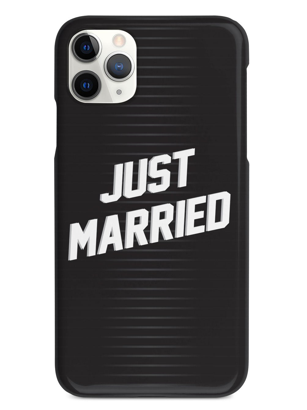 Just Married - Stripes Case
