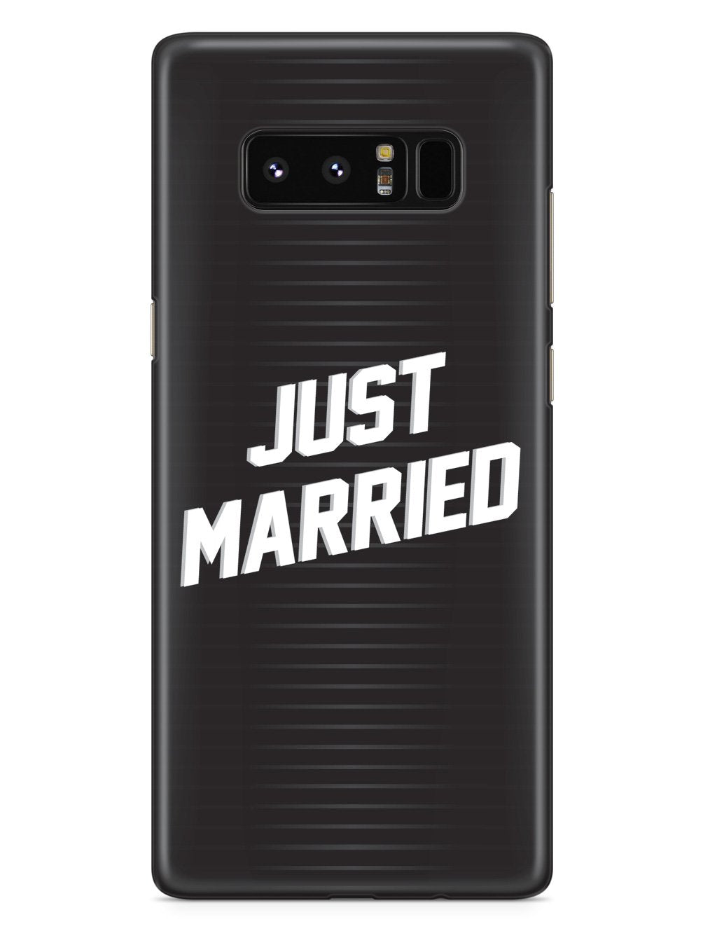 Just Married - Stripes Case
