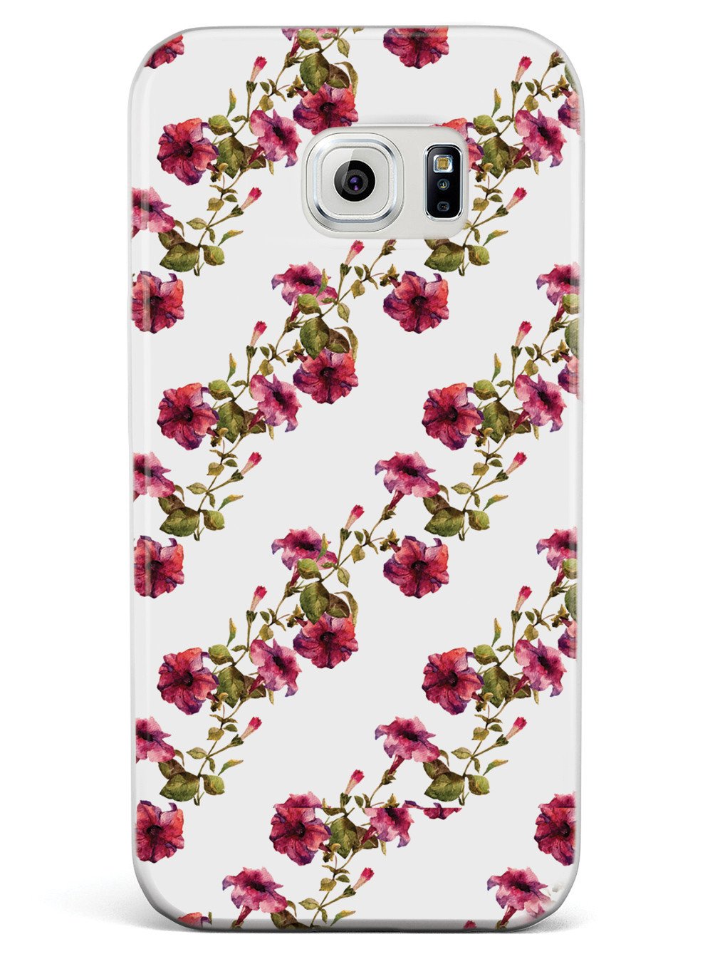 Pink Flower Vine Pattern Case