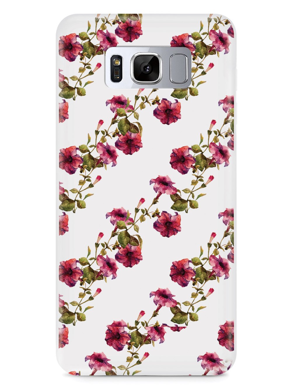Pink Flower Vine Pattern Case