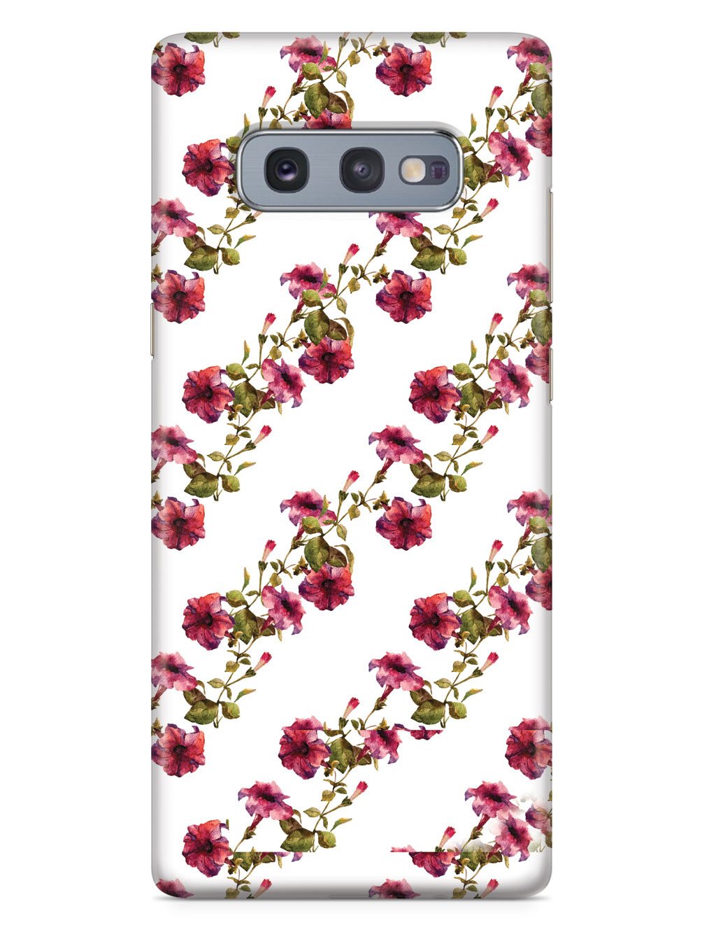Pink Flower Vine Pattern Case