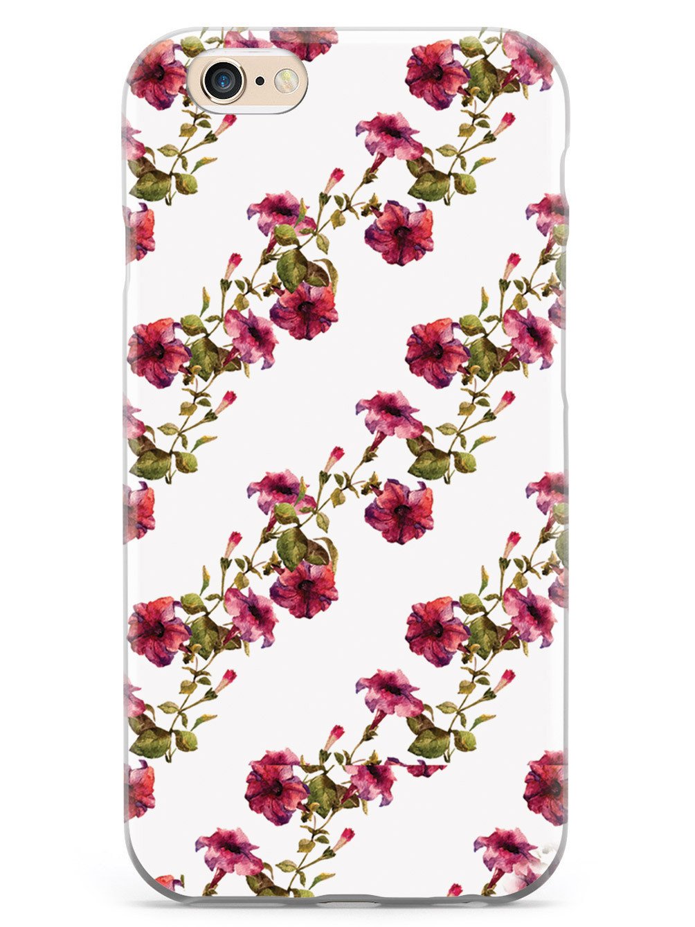 Pink Flower Vine Pattern Case