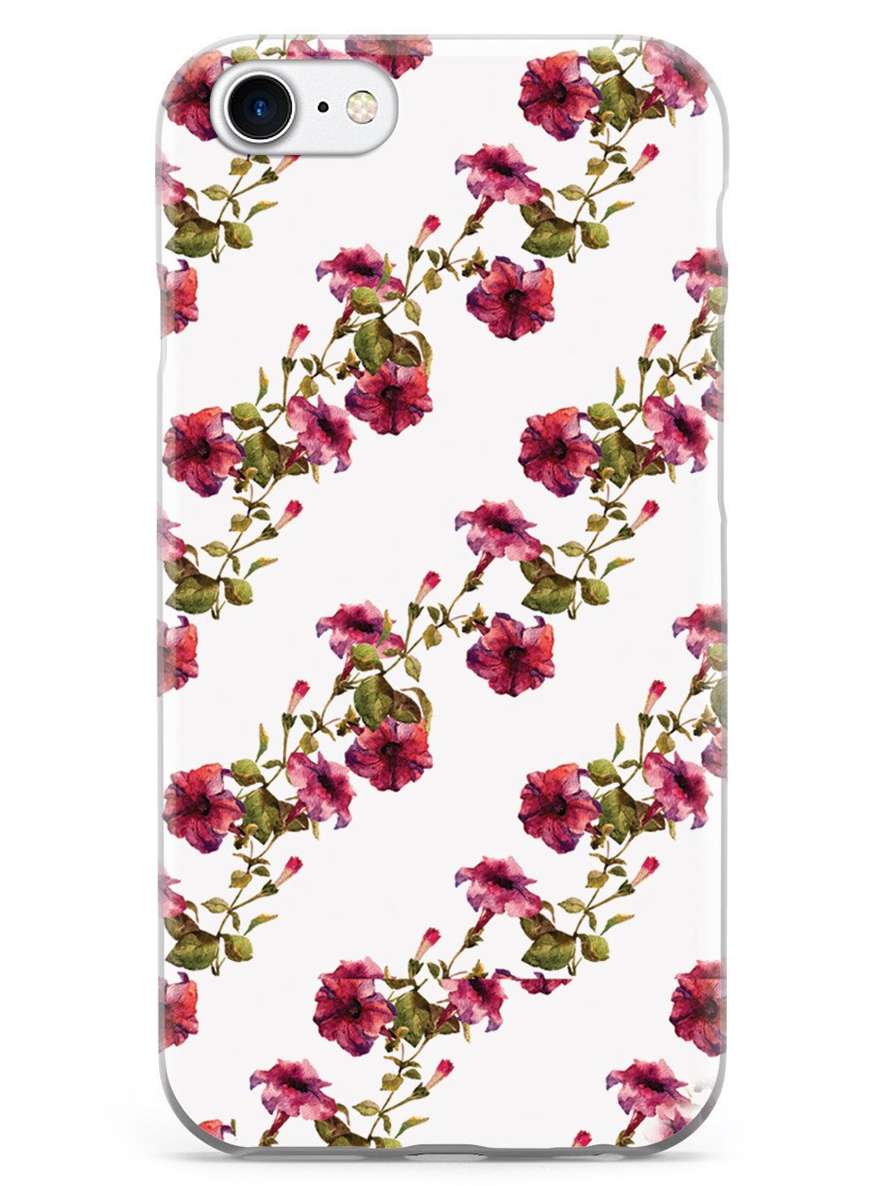 Pink Flower Vine Pattern Case